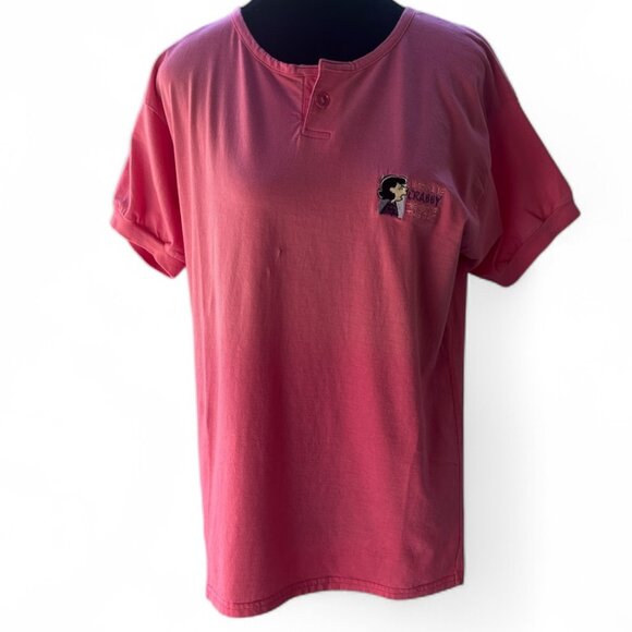 Vintage Peanuts Lucy I'm Gonna Be Crabby Graphic Polo Style T Shirt Size M - Picture 2 of 13